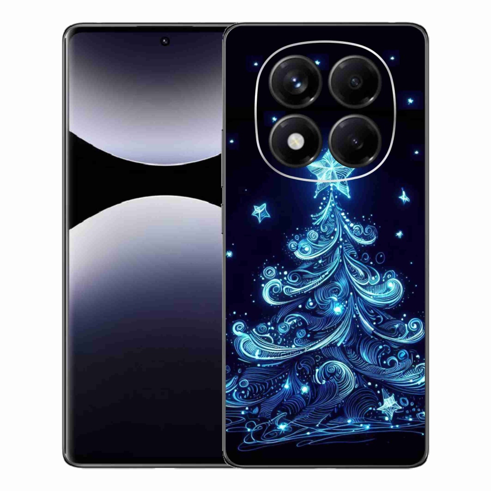 Gél borítás mmCase a Xiaomi Redmi Note 14 Pro számára - neon karácsonyfa 4