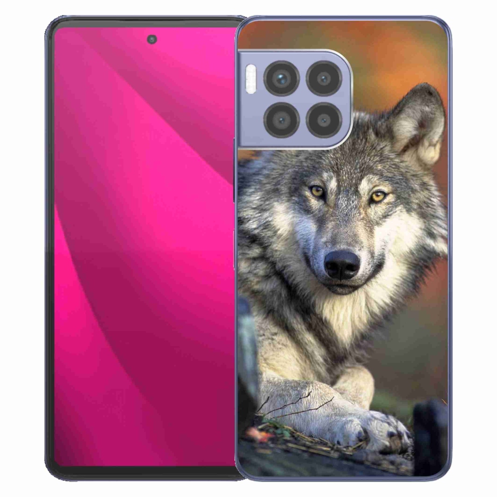 Zselés borítás mmCase a T-Mobile T Phone 2 Pro készülékhez - farkas