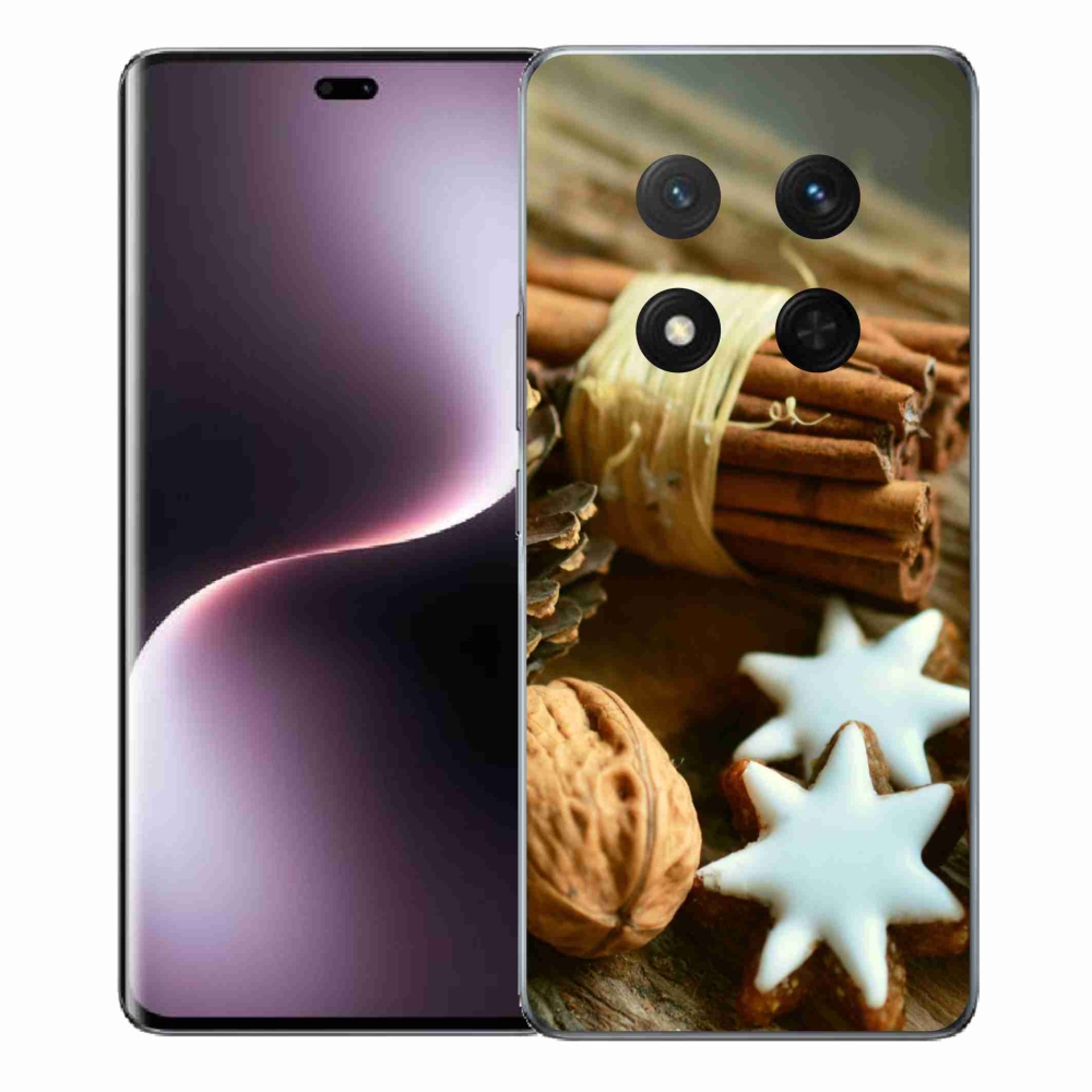 Gél borítás mmCase a Honor Magic 7 Lite 5G számára - fahéj és mézeskalács