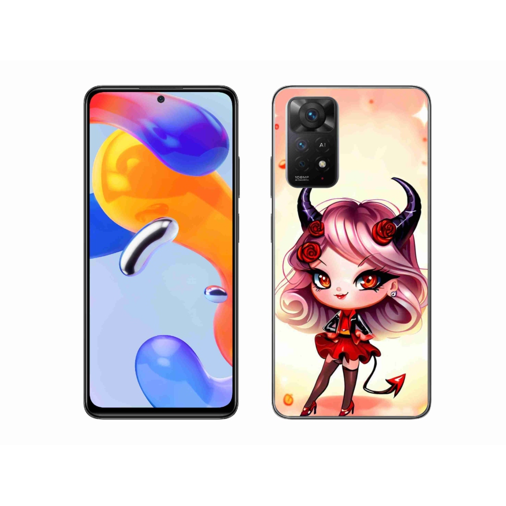 Gél borító mmCase a Xiaomi Redmi Note 11 Pro 4G/5G számára - rajzfilm ördög