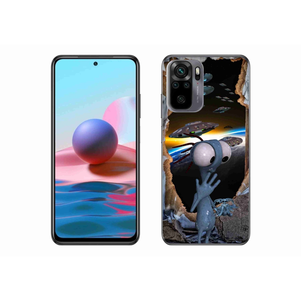 Gél borító mmCase a Xiaomi Redmi Note 10S-hez - idegen