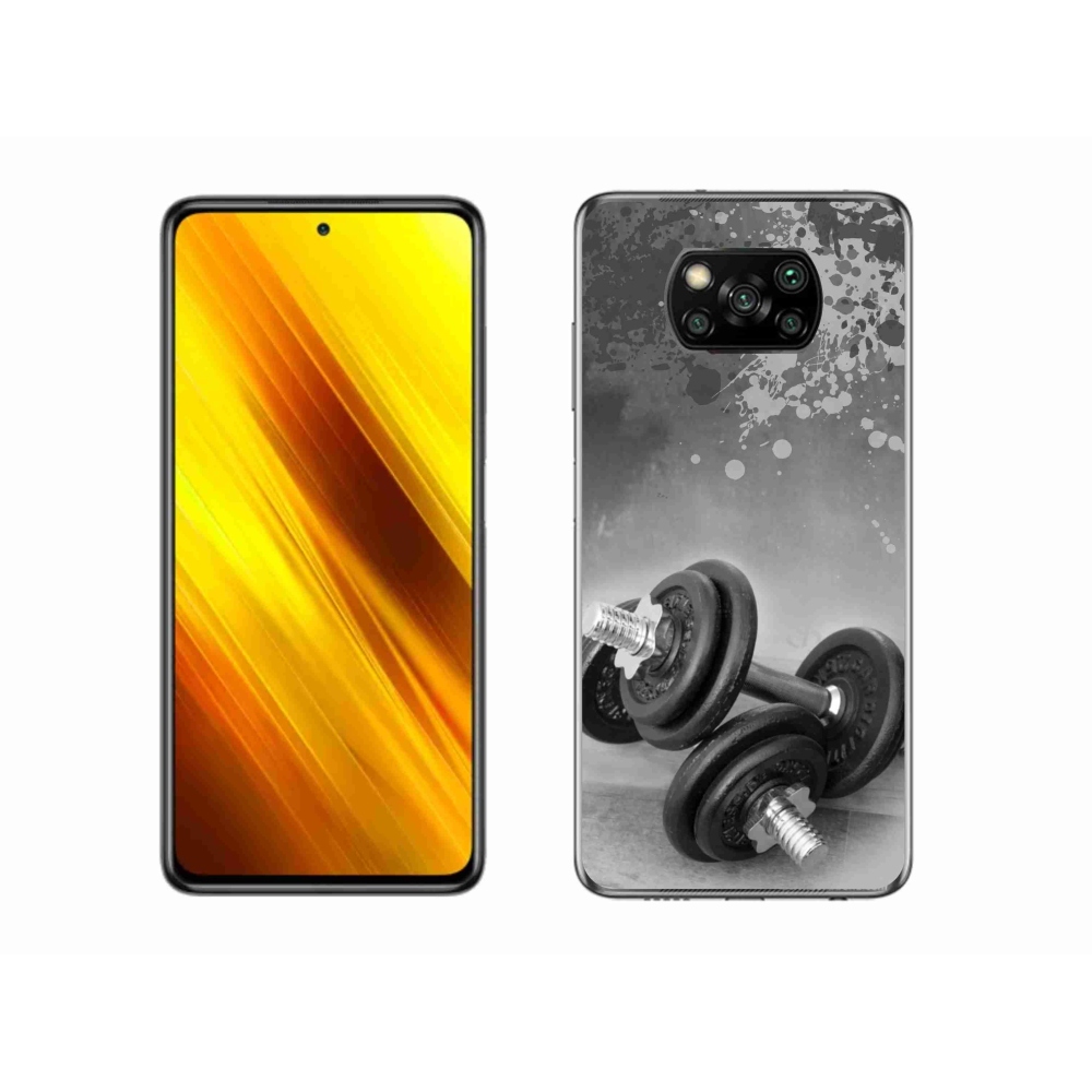 Gél borítás mmCase a Xiaomi Poco X3-hoz - súlyzók 1
