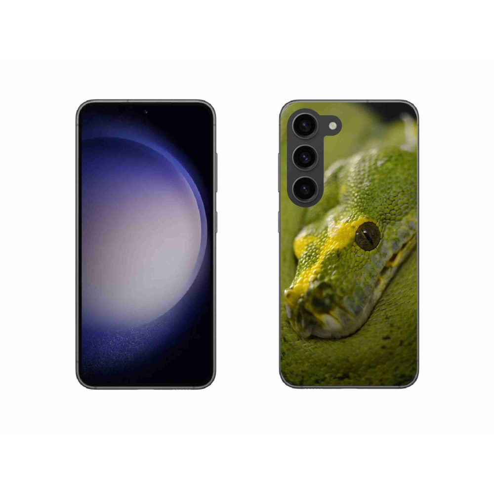 Gél védőburkolat mmCase Samsung Galaxy S23 5G - kígyó 2