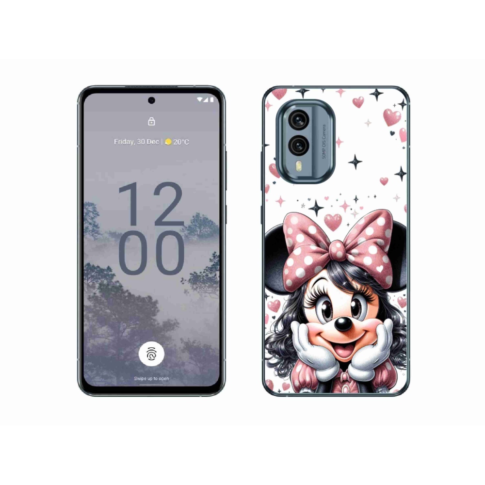 Zselés borítás mmCase a Nokia X30 5G készülékhez - minnie