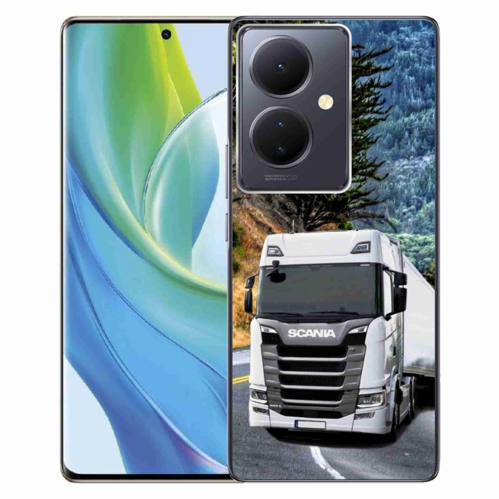 Gél borítás mmCase a Vivo V29 Lite 5G készülékhez - teherautó 1