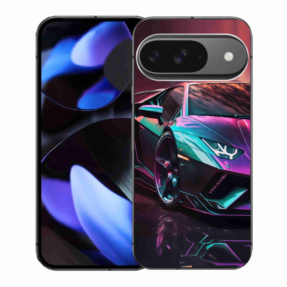 Gél borítás mmCase a Google Pixel 9/9 Pro számára - auto 8