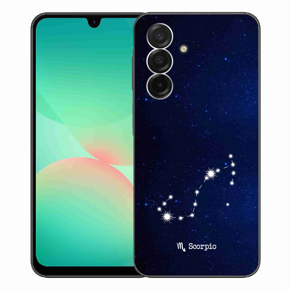 Gél borítás mmCase a Samsung Galaxy A26 5G - Skorpió csillagképhez