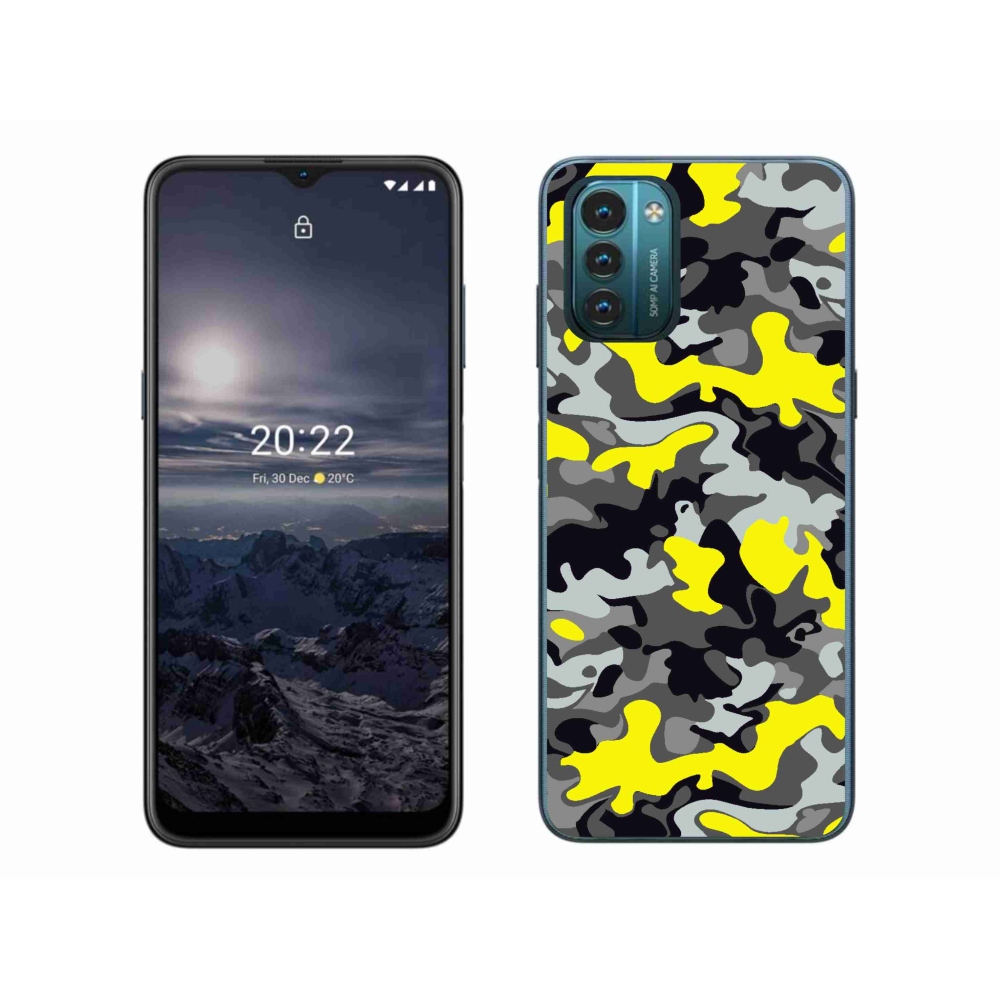 Zselés borítás mmCase a Nokia G11/G21 készülékhez - terepszínű minta 6