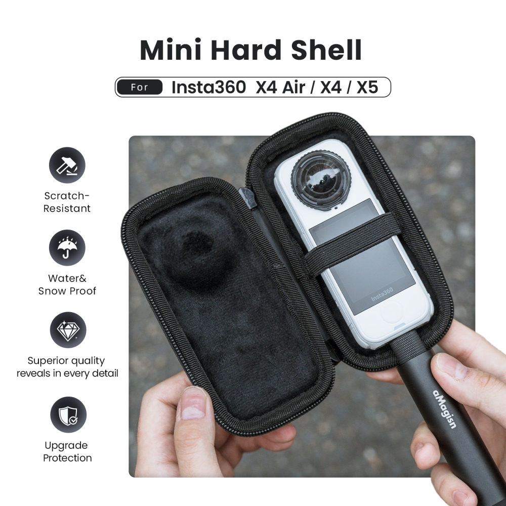 AMAGISN védőtok Insta360 X5, X4 Air és X4 készülékekhez
