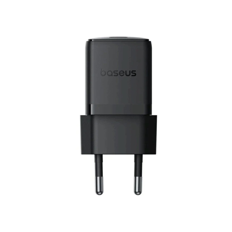 Baseus Palm gyors töltő USB-C 20W + USB-C/USB-C adatkábel 1m Fekete