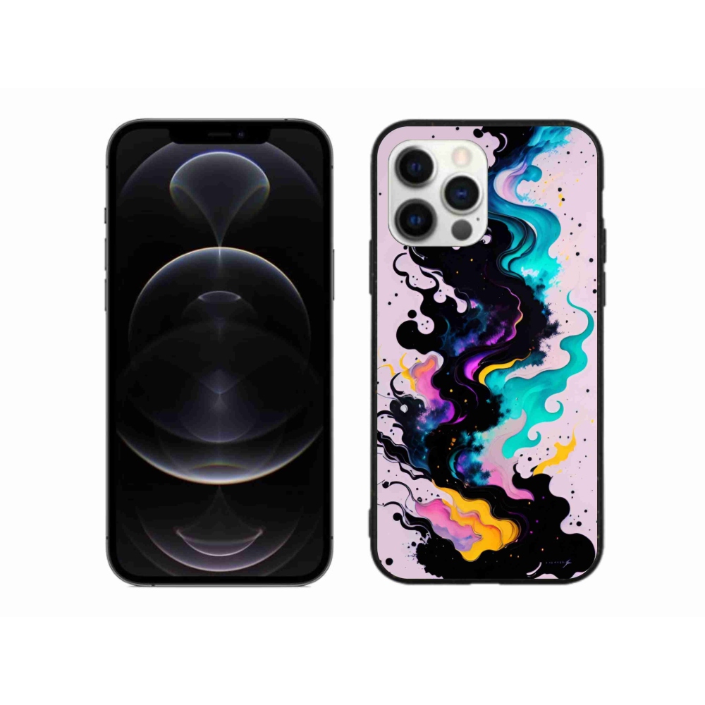 Gél borítás mmCase iPhone 12 Pro Max készülékhez - absztrakt motívum 4