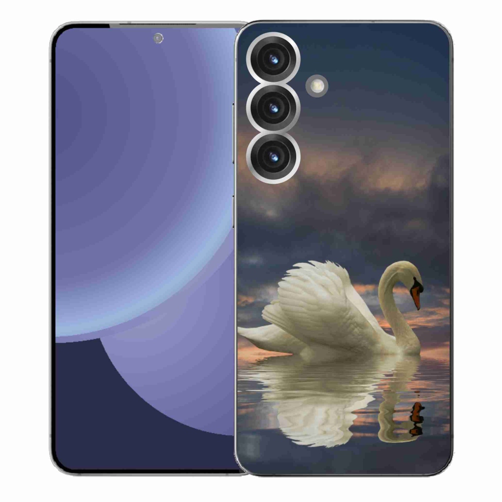 Gél védőhuzat mmCase Samsung Galaxy S25+ készülékhez - hattyú