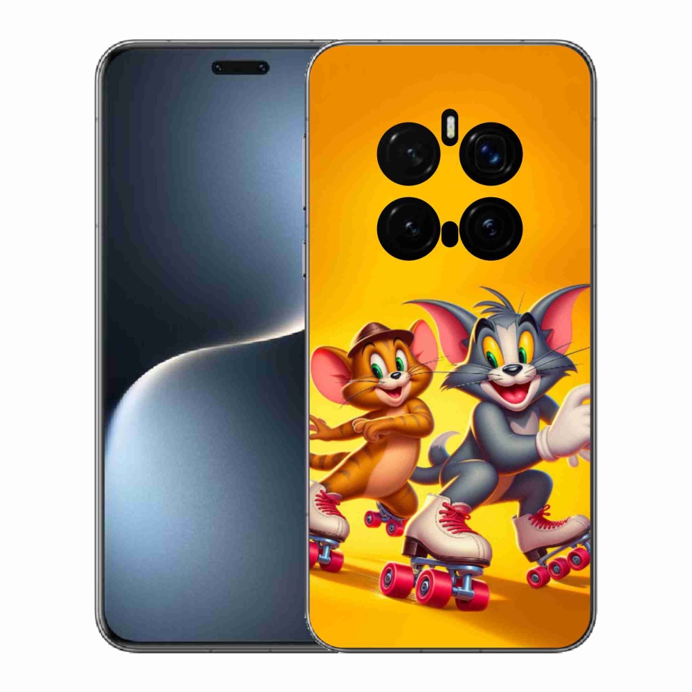 Zselés borítás mmCase a Honor Magic 7 Pro 5G készülékhez - tom a jerry