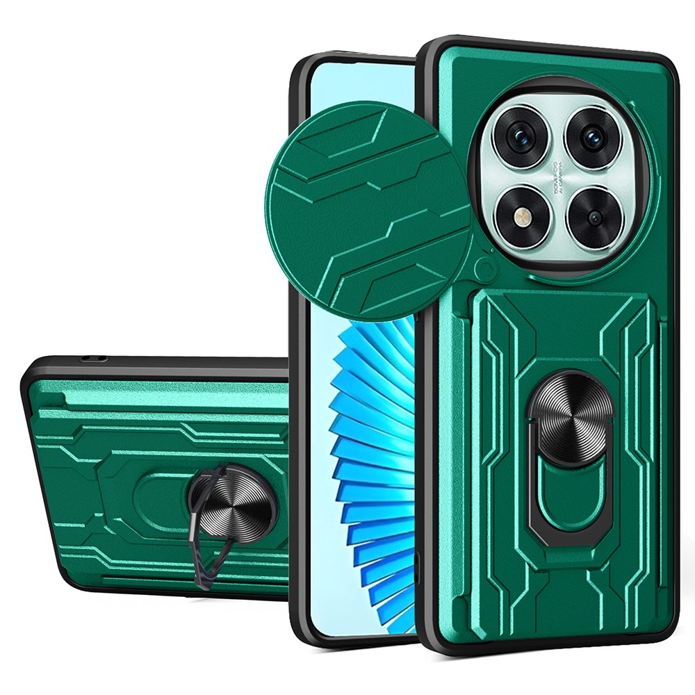 Csúszós, tartós borító Xiaomi Redmi Note 14 Pro 5G/Poco X7 5G - zöld