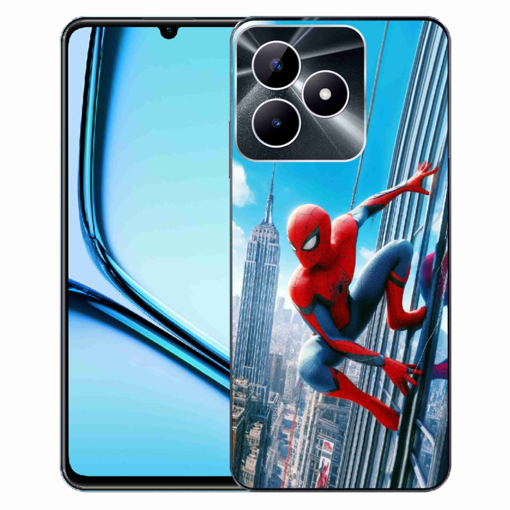 Zselés borító mmCase a Realme Note 50 készülékhez - pókember