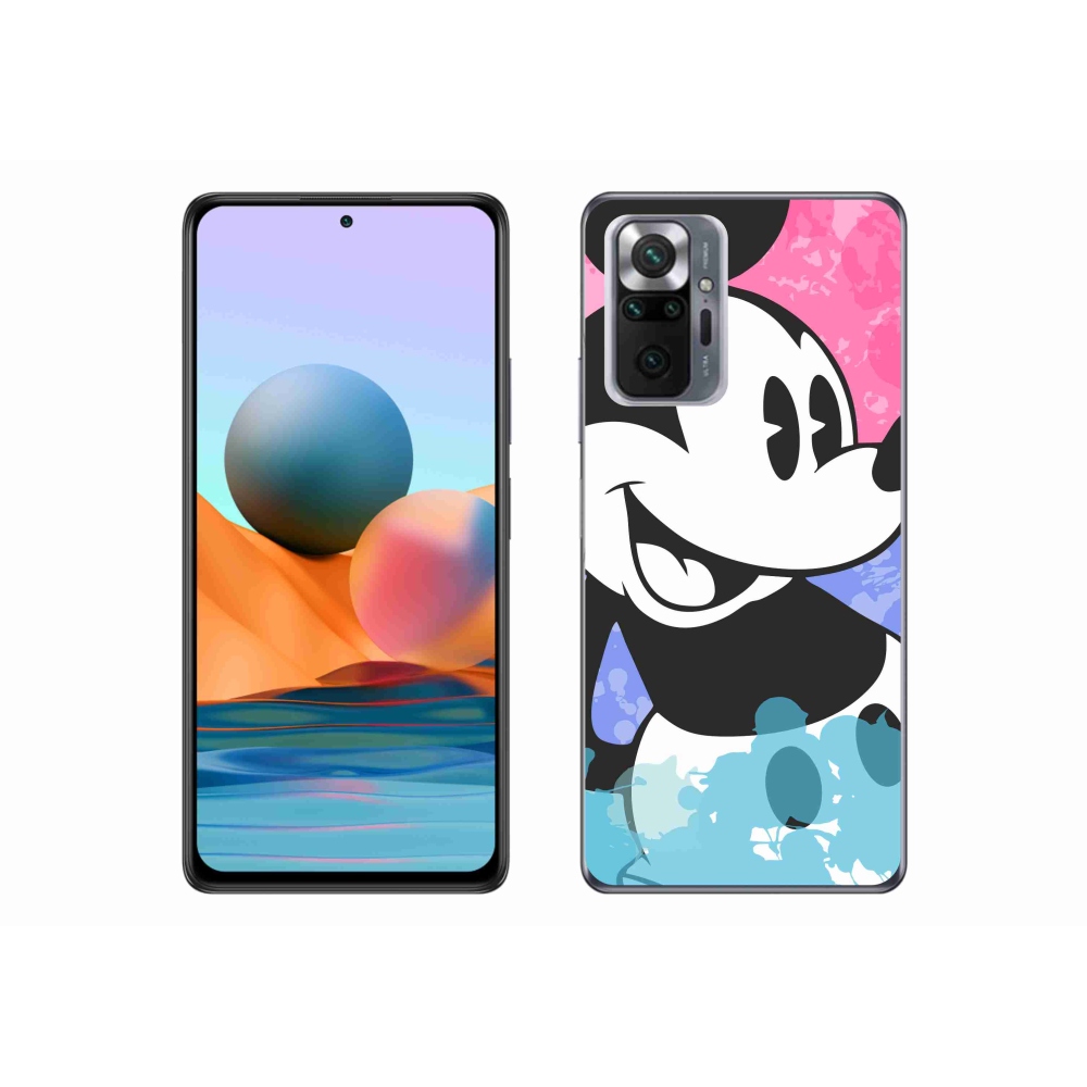 Gél borítás mmCase a Xiaomi Redmi Note 10 Pro készülékhez - mickey egér