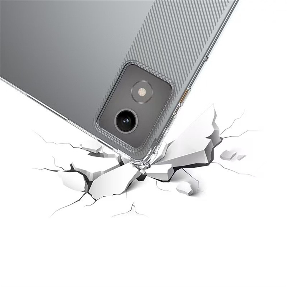 Átlátszó zselés tok megerősített sarkokkal Lenovo Tab K11 Plushoz - átlátszó