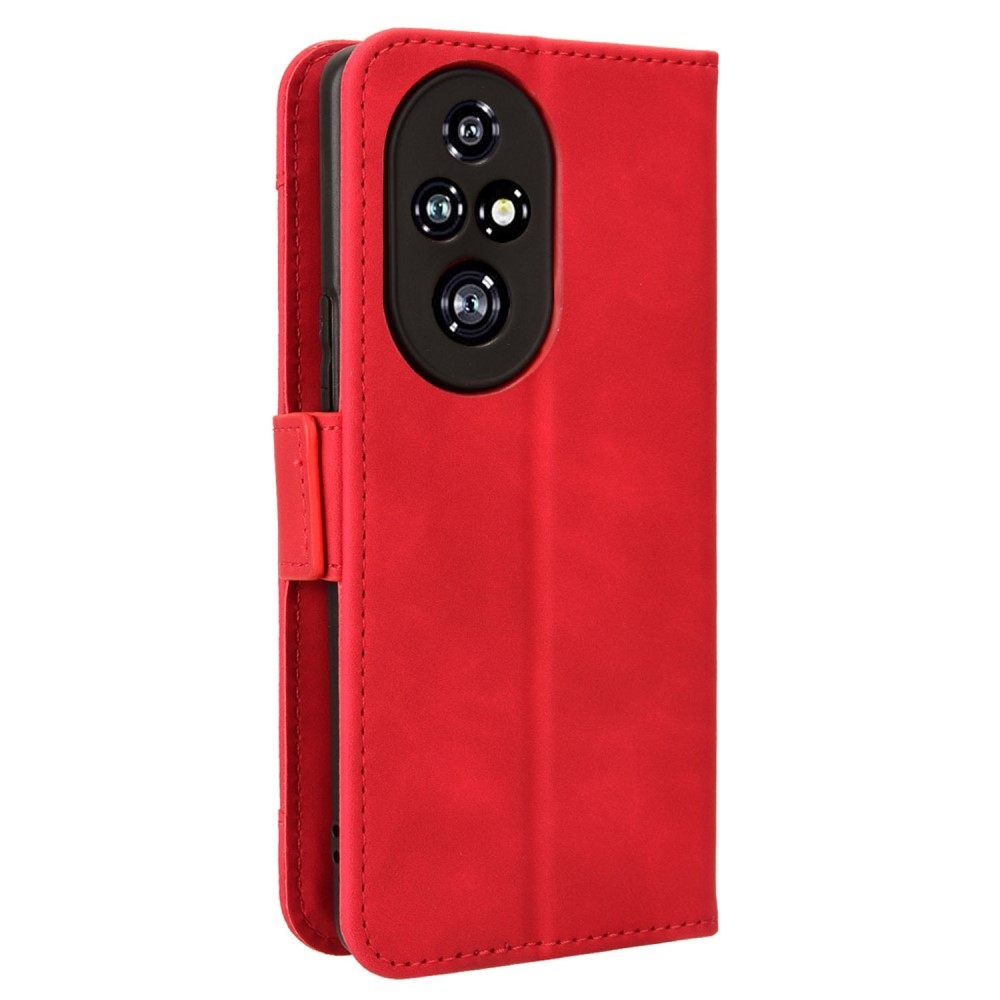 Több könyv tok a Honor 200 Pro 5G-hez - piros