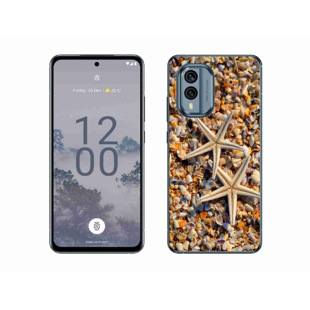 Zselés borítás mmCase a Nokia X30 5G készülékhez - tengeri csillag