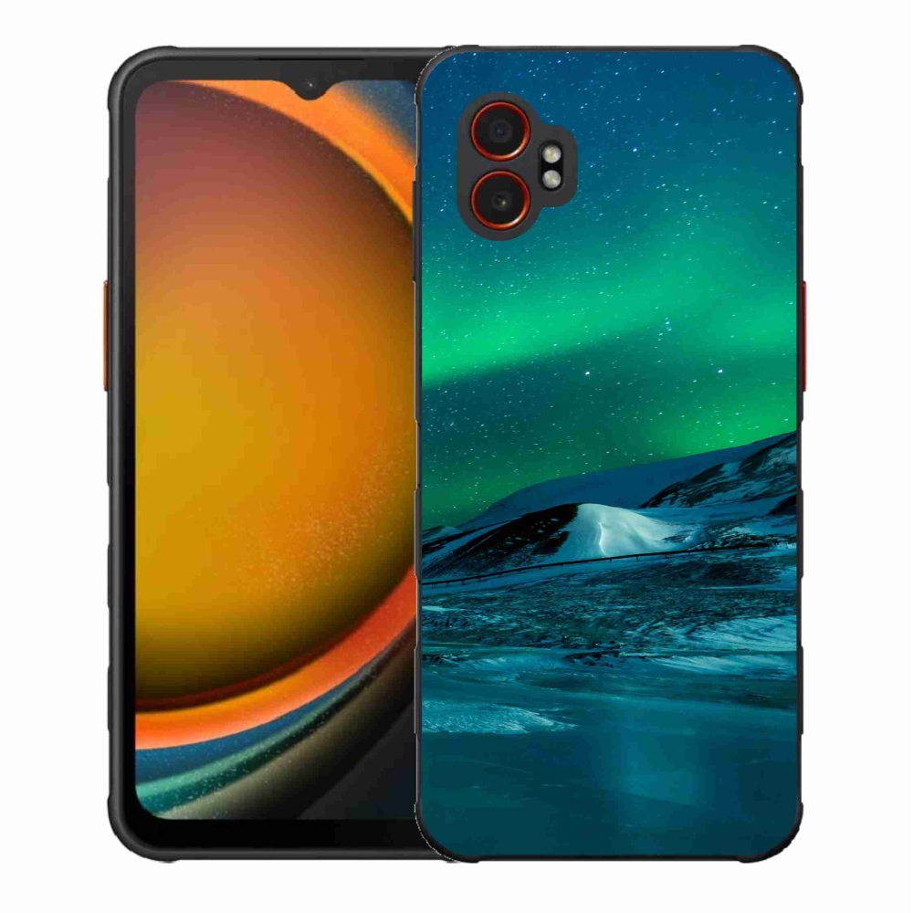 Gél borítás mmCase Samsung Galaxy Xcover 7 Pro készülékhez - sarki fény