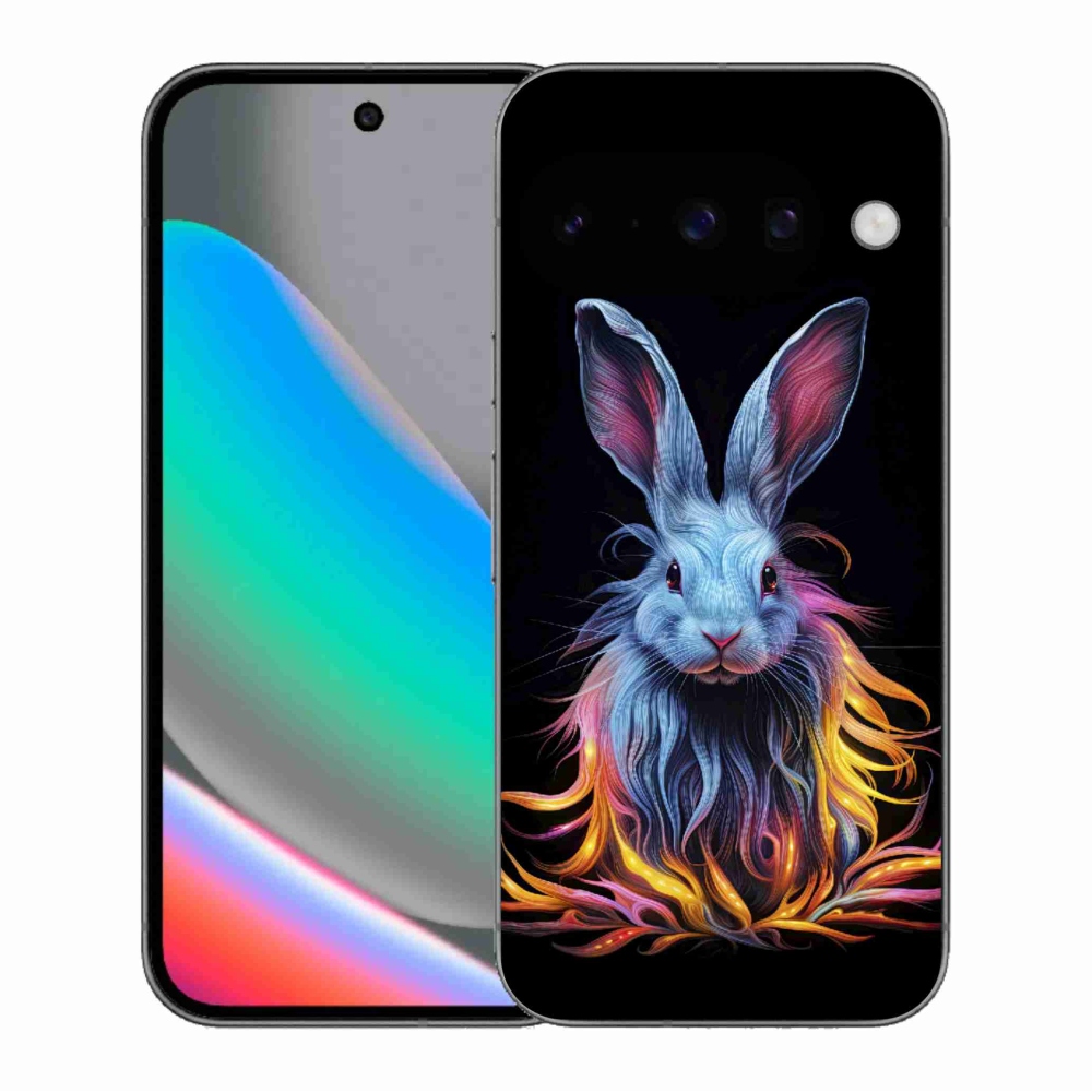 Gél borítás mmCase a Google Pixel 10 számára - absztrakt nyúl