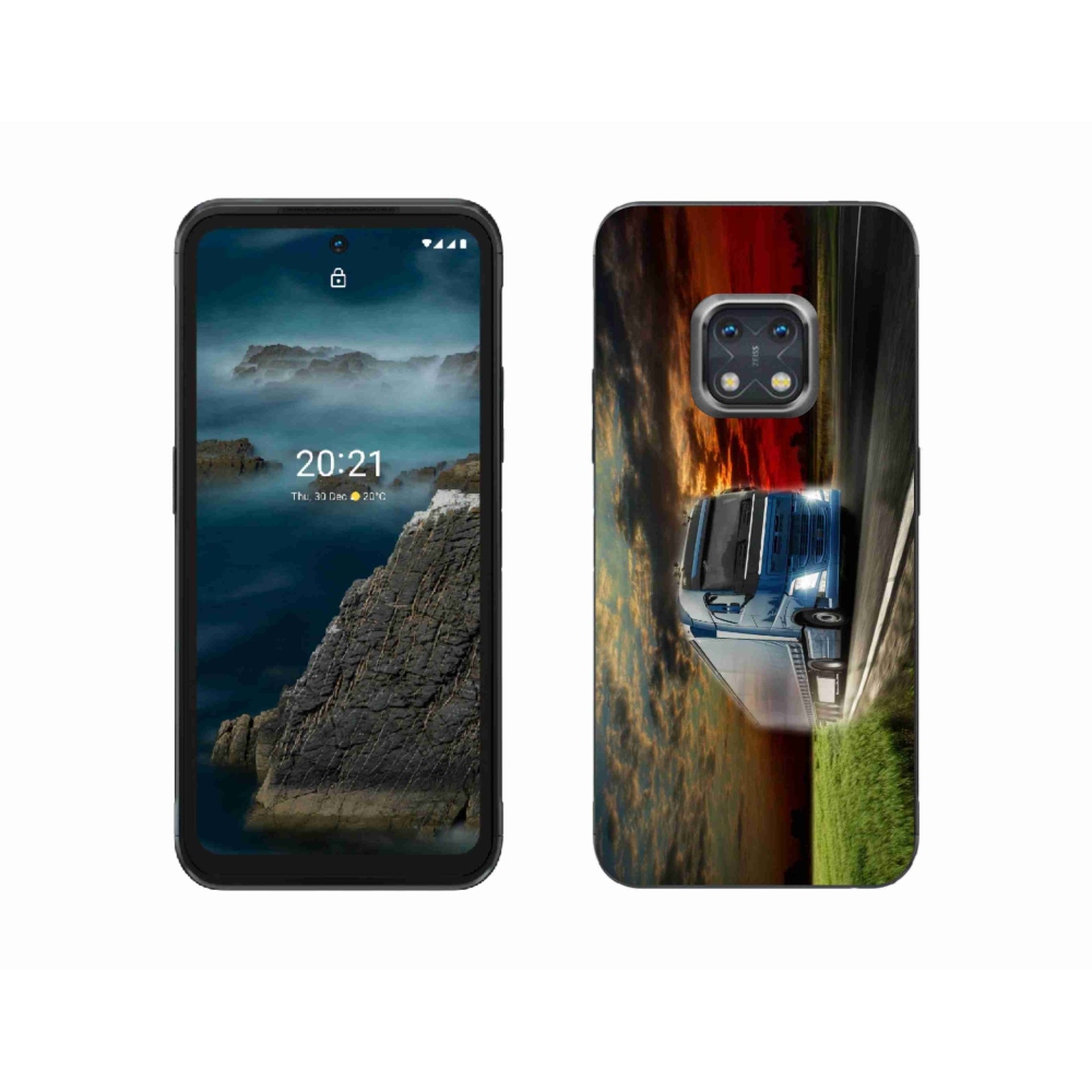 Zselés borítás mmCase a Nokia XR20 készülékhez - teherautó 4