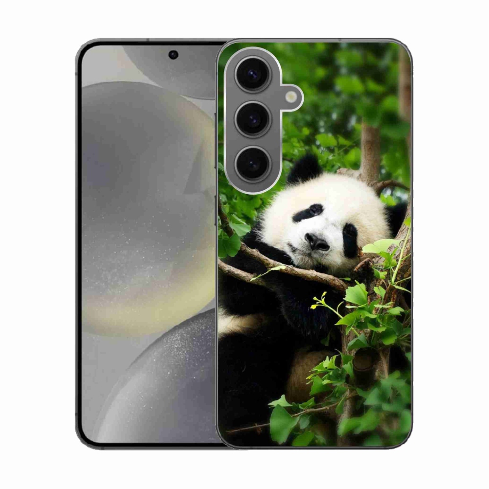 Gél védőhuzat mmCase Samsung Galaxy S24 készülékhez - panda