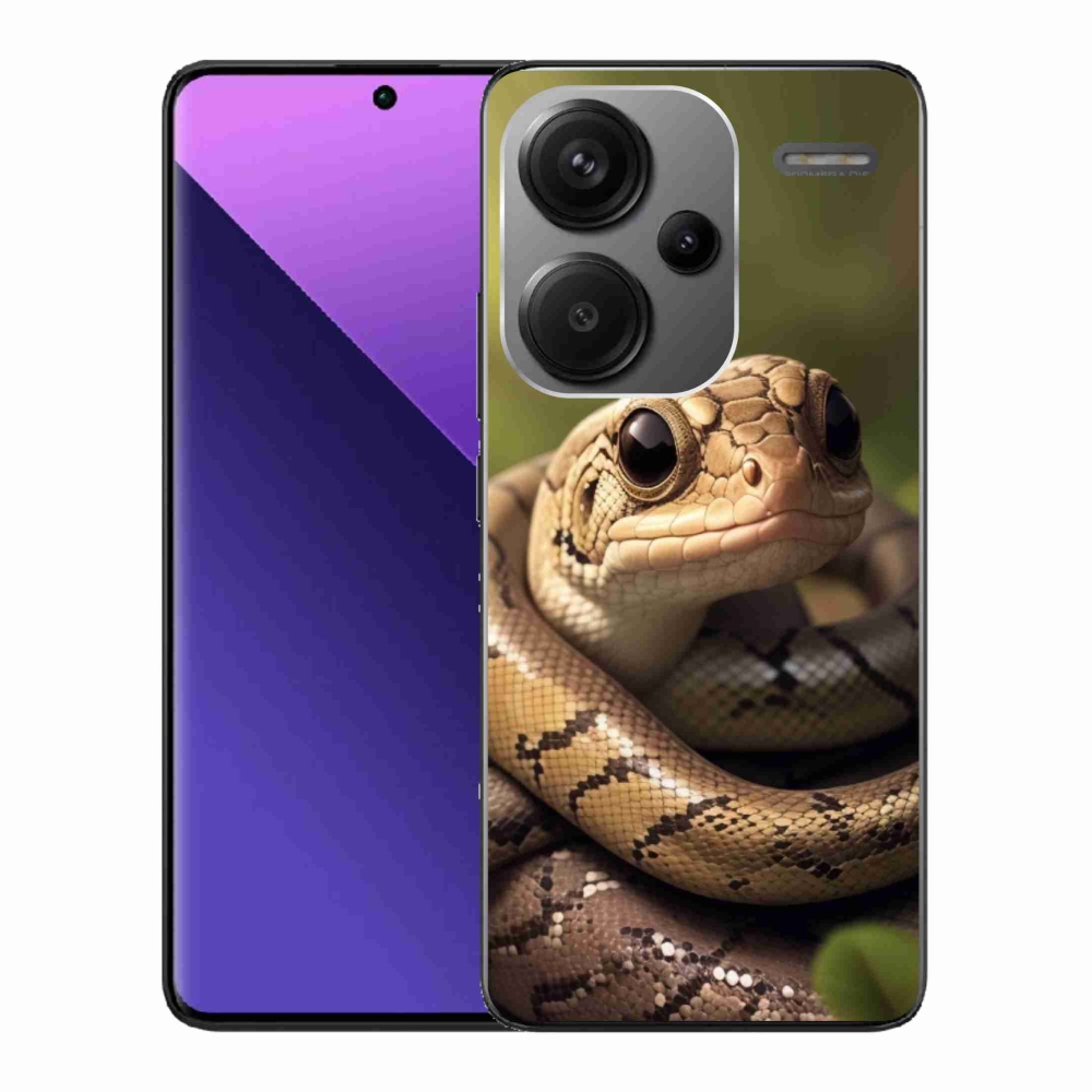 Gél borítás mmCase a Xiaomi Redmi Note 13 Pro+ 5G - kígyó 1