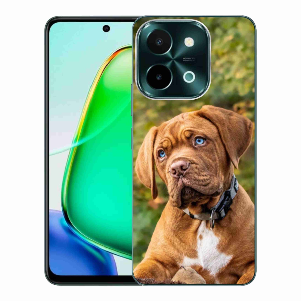 Zselés borítás mmCase a Vivo Y28-hoz - kölyökkutyákhoz