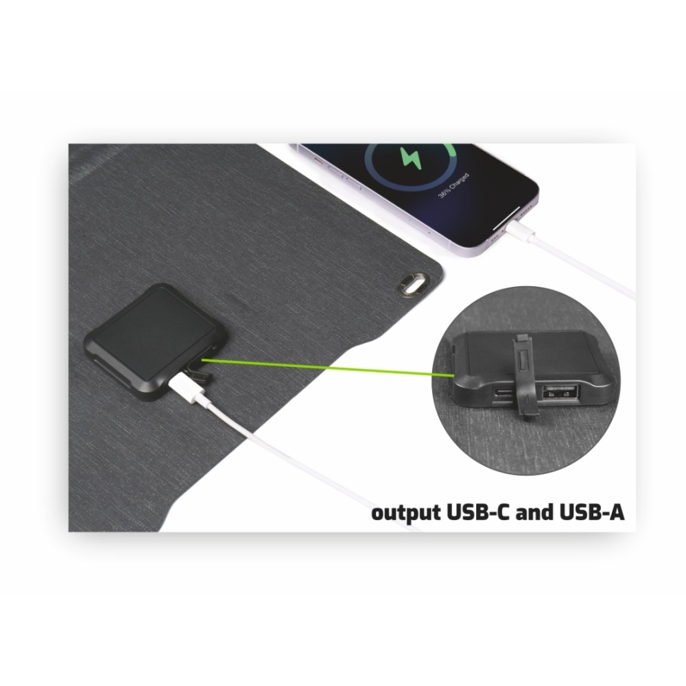 Swissten összecsukható napelem 22W