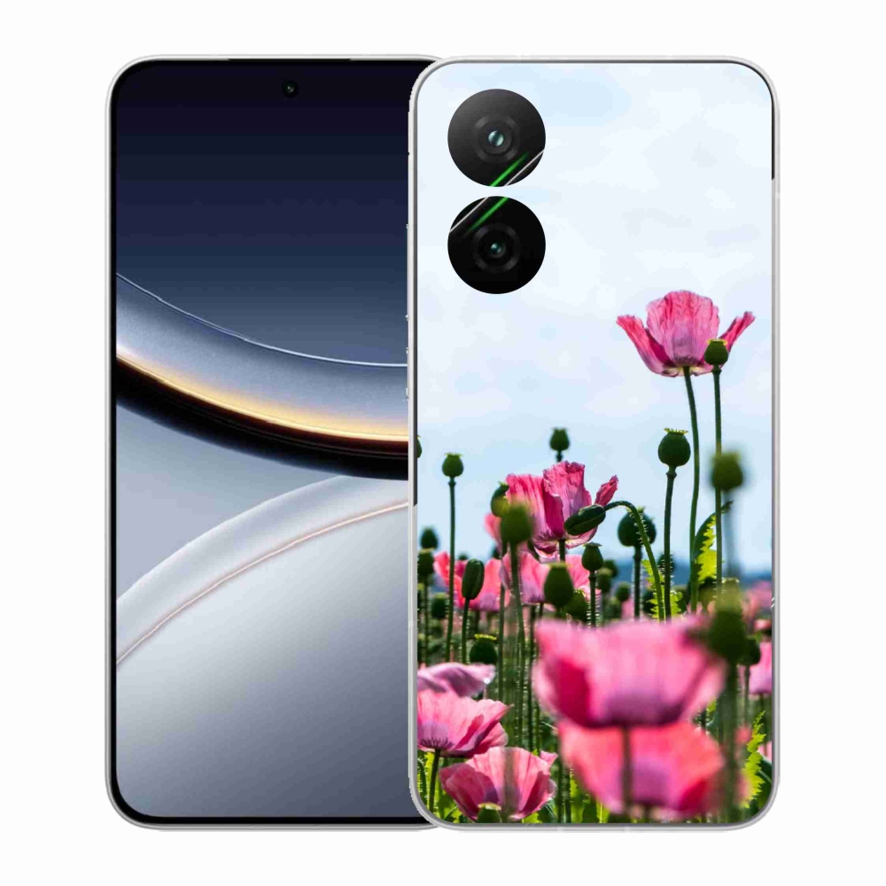 Gél borítás mmCase a Xiaomi Poco F7 5G-hez - mákos színű