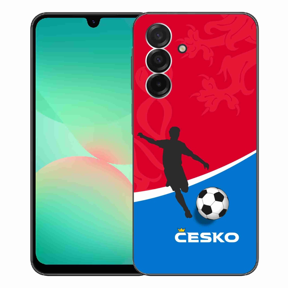 Gél védőhuzat mmCase Samsung Galaxy A26 5G - foci Csehország