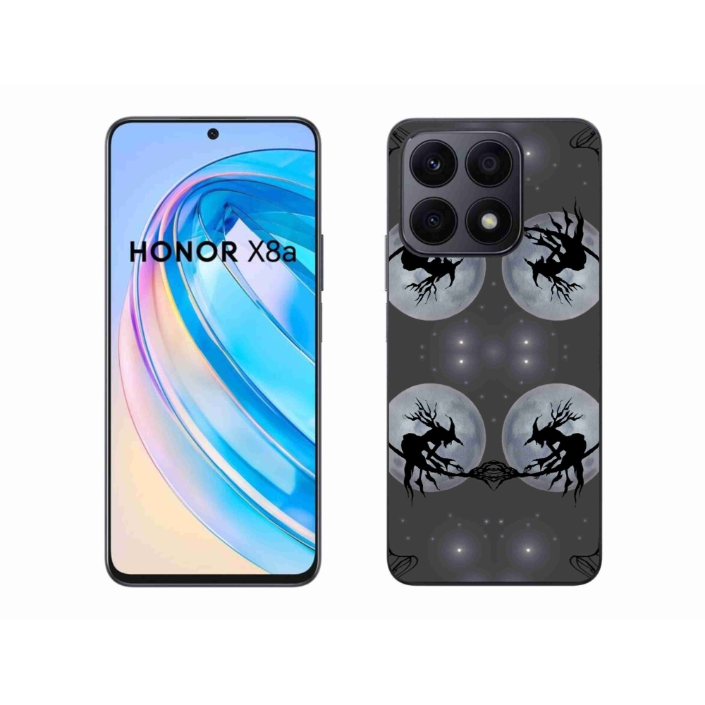 Zselés borítás mmCase a Honor X8a számára - absztrakt motívum 3