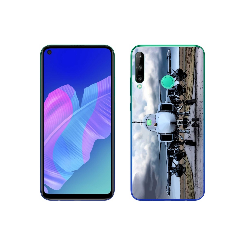 Gél borítás mmCase a Huawei P40 Lite E - katonai repülőgépekhez