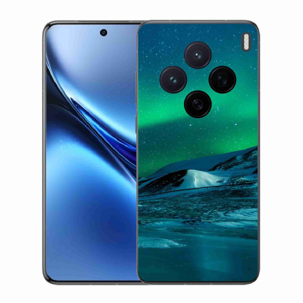 Zselés borítás mmCase a Vivo X200 5G készülékhez - sarki fény