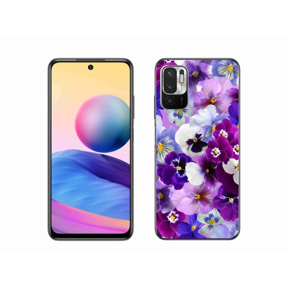 Gél borítás mmCase a Xiaomi Poco M3 Pro/5G számára - virágok 9