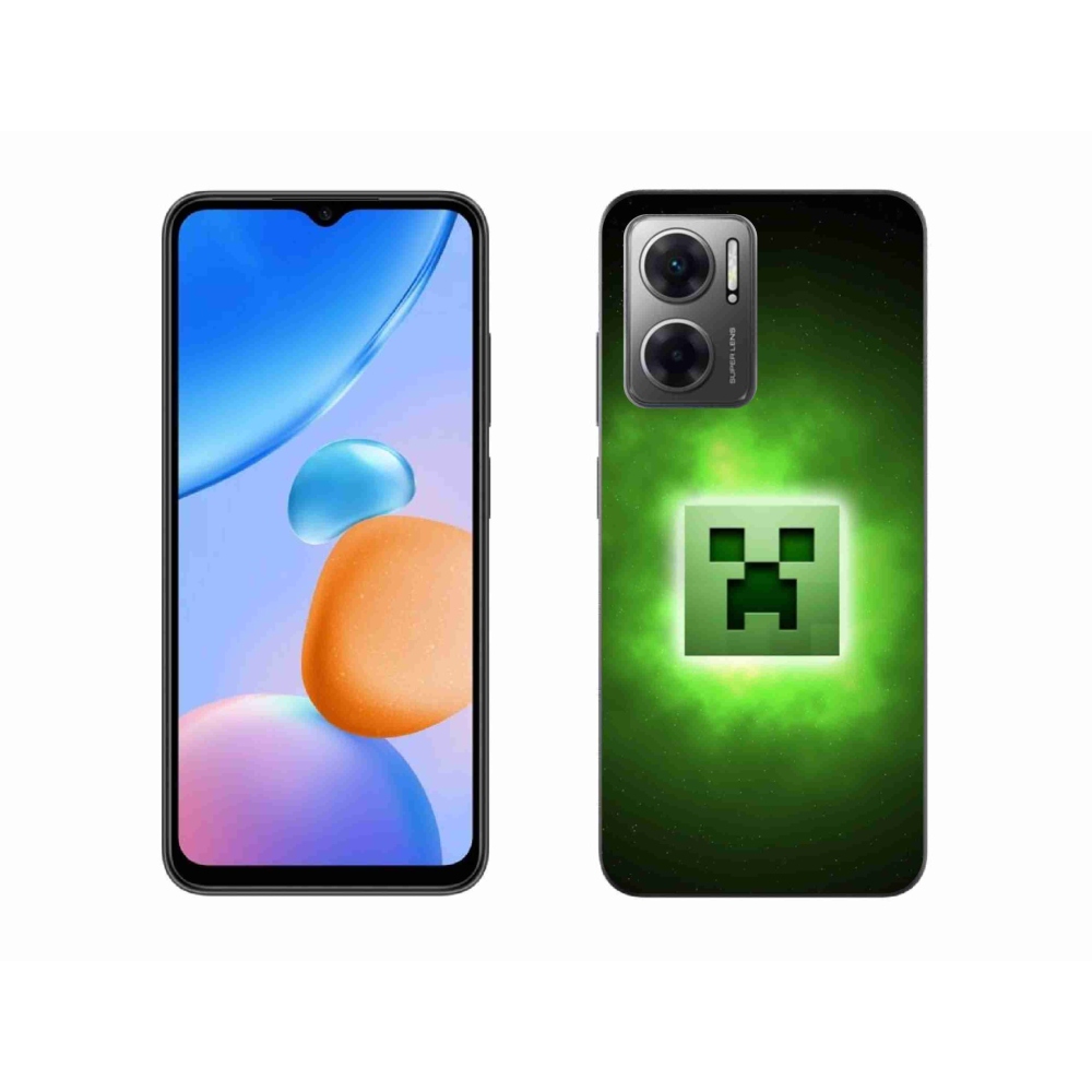 Gél borítás mmCase a Xiaomi Redmi 10 5G-hez - minecraft