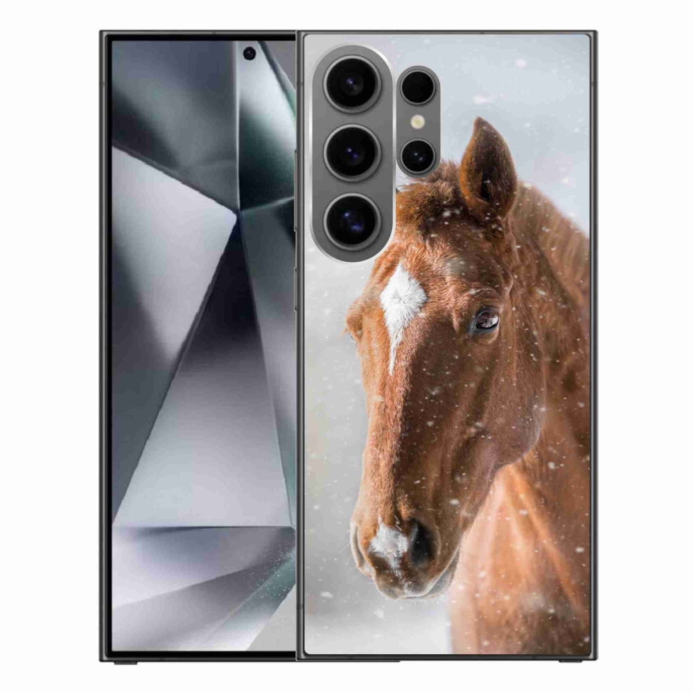 Zselés borítás mmCase Samsung Galaxy S24 Ultra - barna ló 2