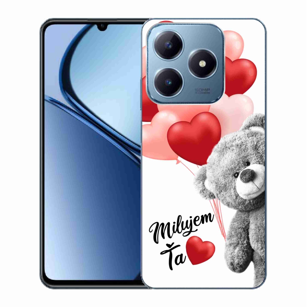 Gél tok mmCase a Realme C63-hoz - I love you en