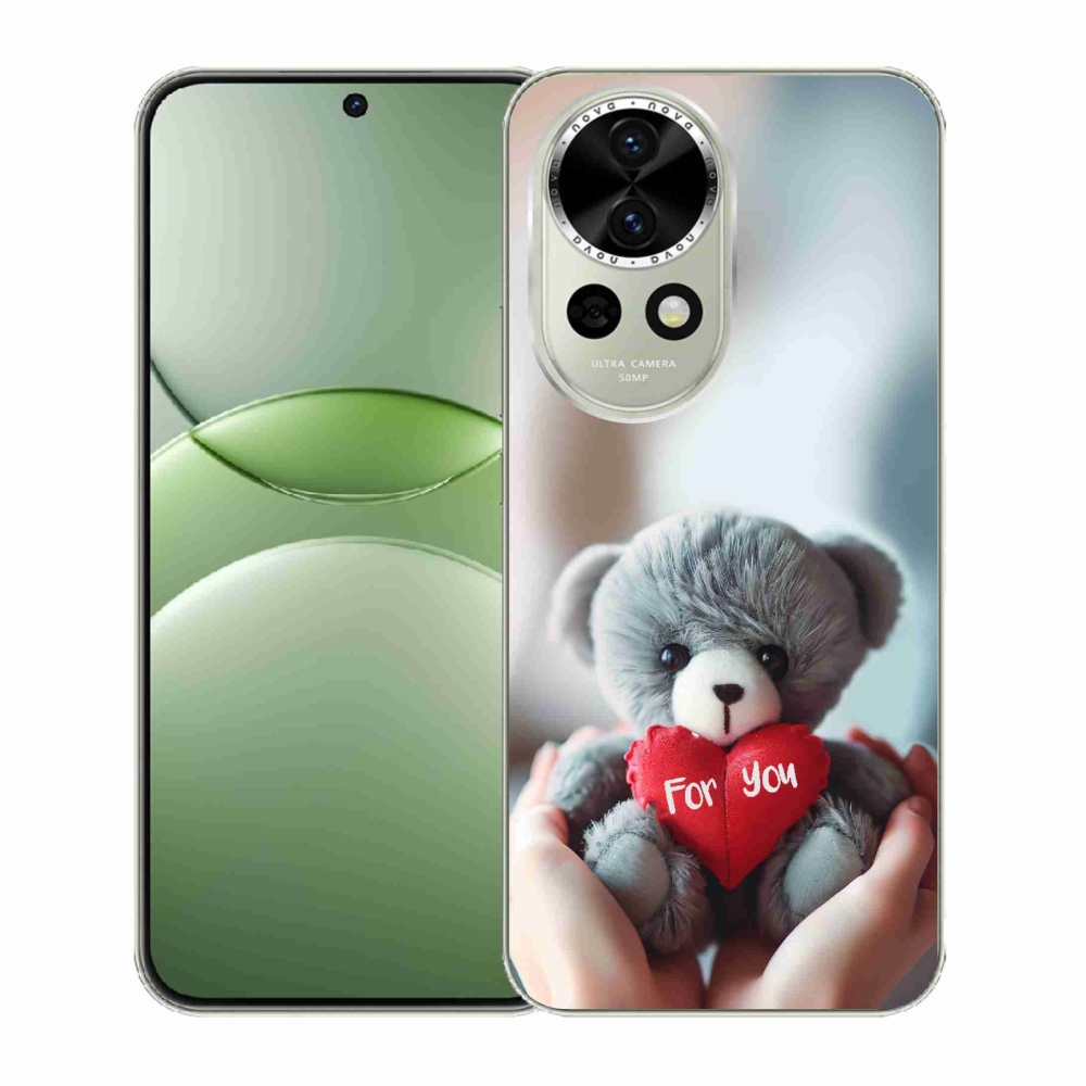 Gél borítás mmCase a Huawei Nova 13 5G-n - mackó a szerelmeseknek