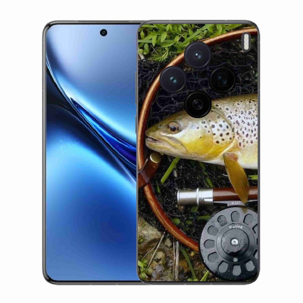 Zselés borítás mmCase a Vivo X200 5G-hez - pisztráng 2