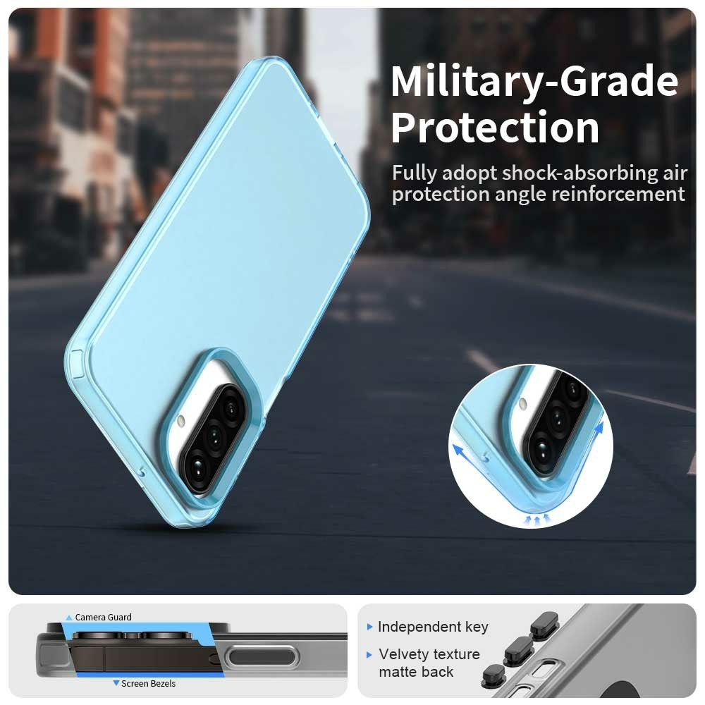 Candy matt zselés tok Samsung Galaxy A26 5G - kék