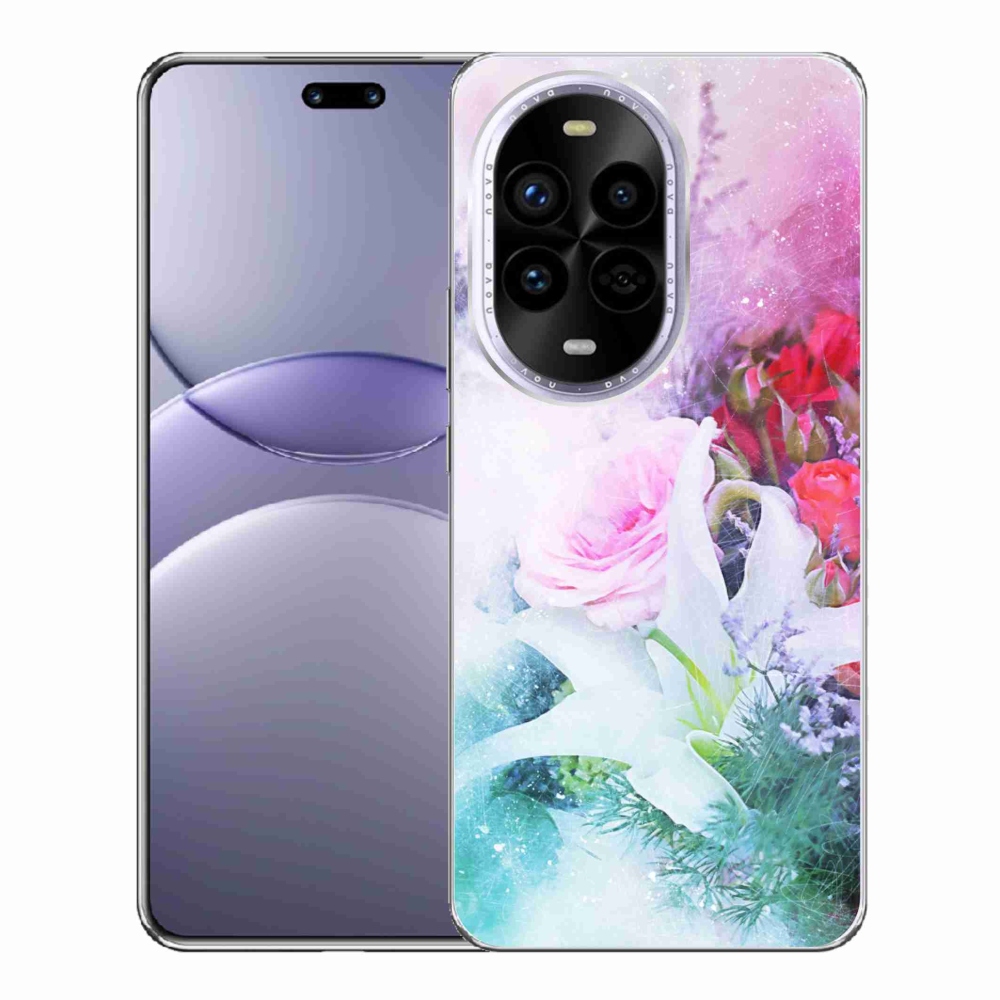Gél borítás mmCase a Huawei Nova 13 Pro 5G készülékhez - virág 4