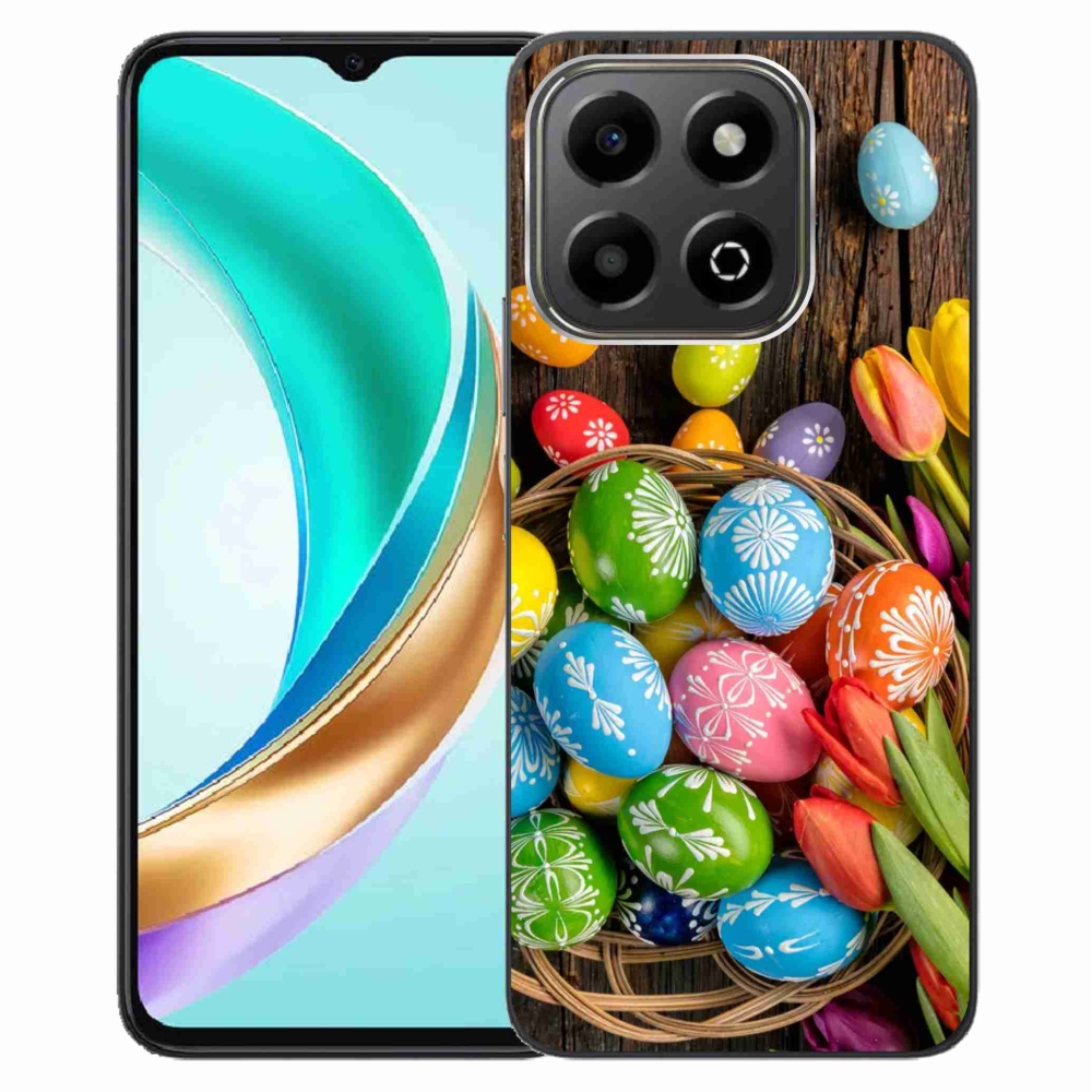 Zselés borítás mmCase a Honor X6b készülékhez - Húsvéti tojások