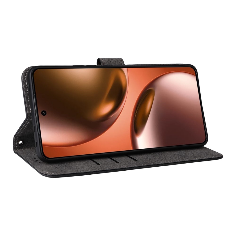 RFID könyvtáska a Realme GT 7 5G készülékhez - fekete