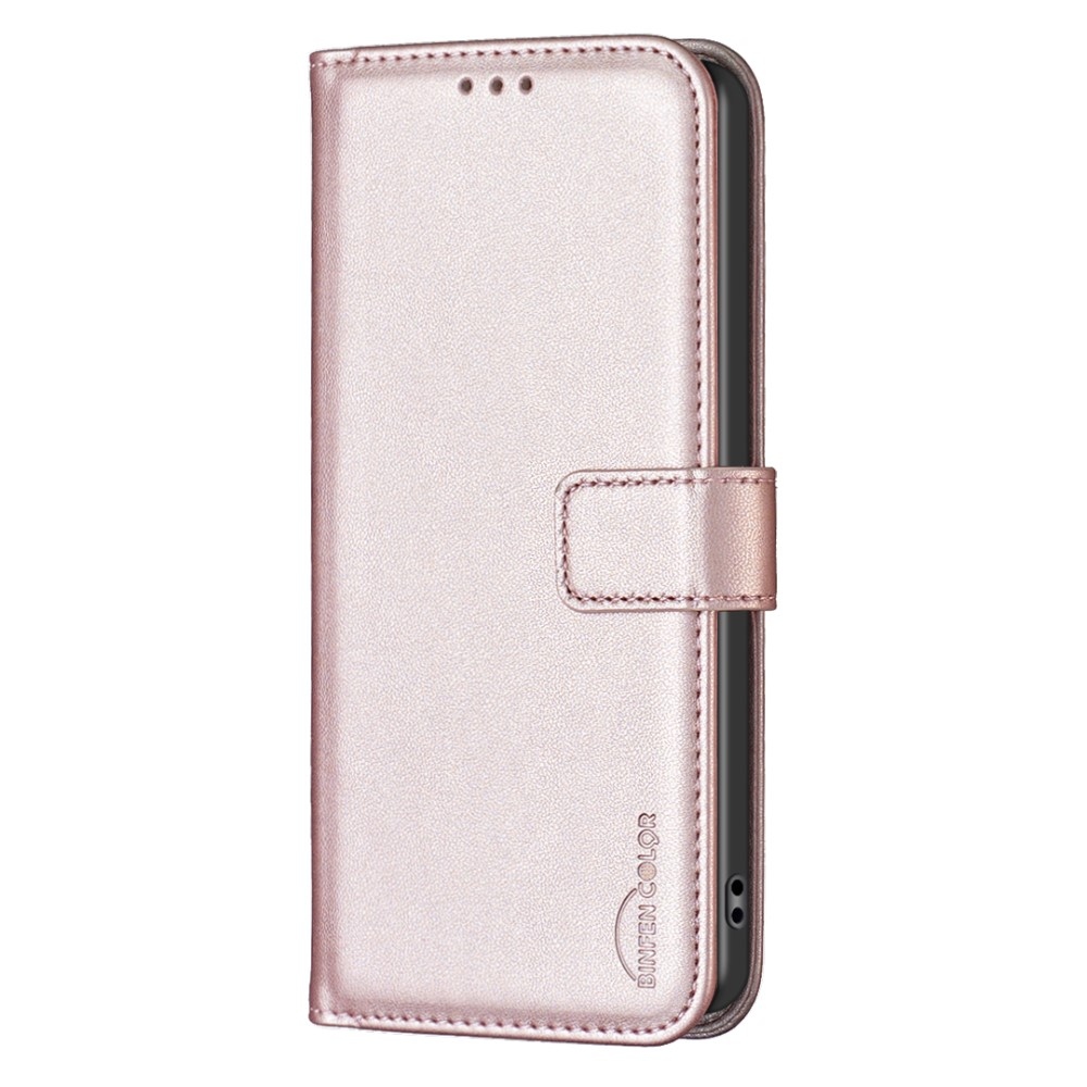 BNF könyvtáska Honor X8c-hez - rózsaarany