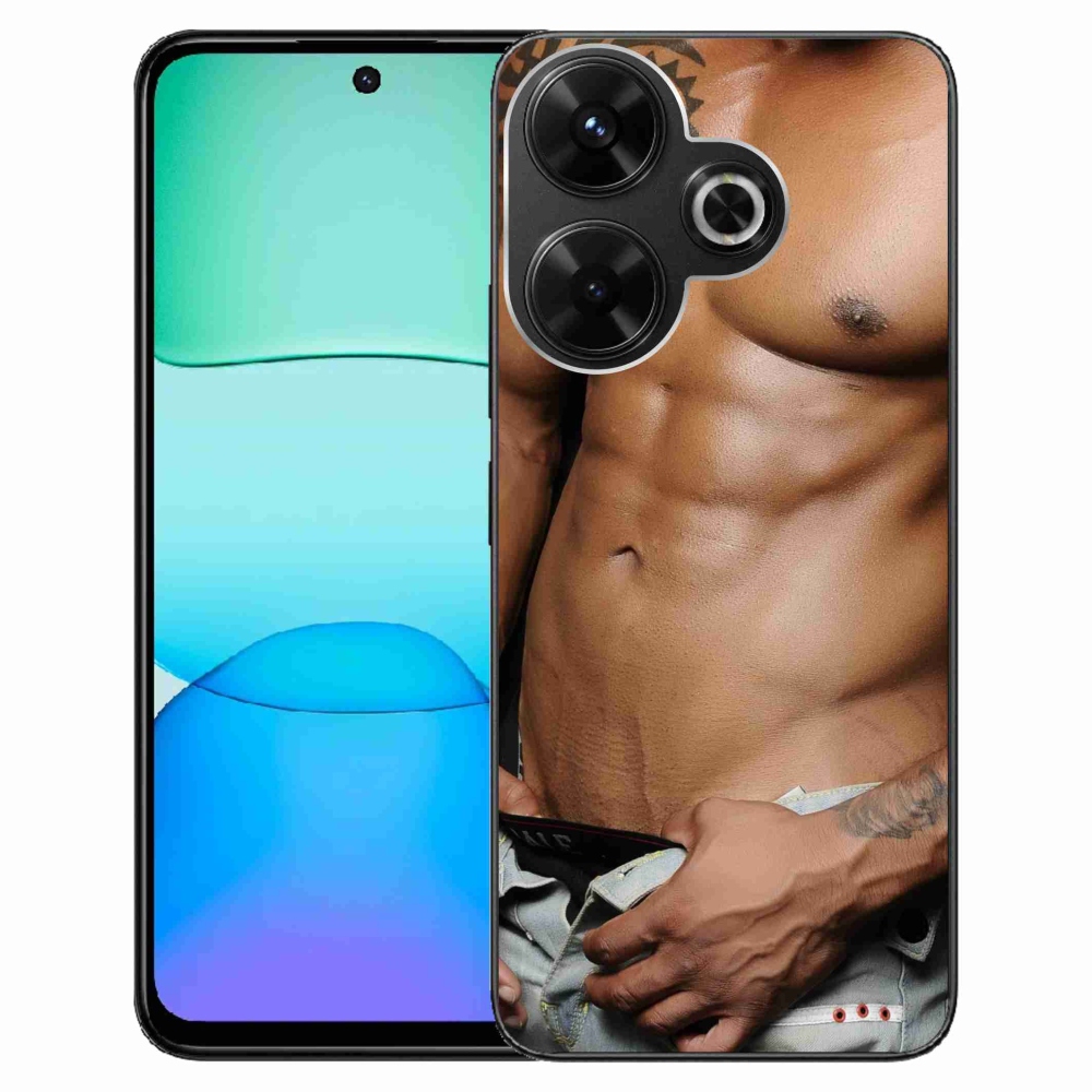 Gél borítás mmCase a Xiaomi Redmi 13 4G/Poco M6 4G - szexi férfi számára
