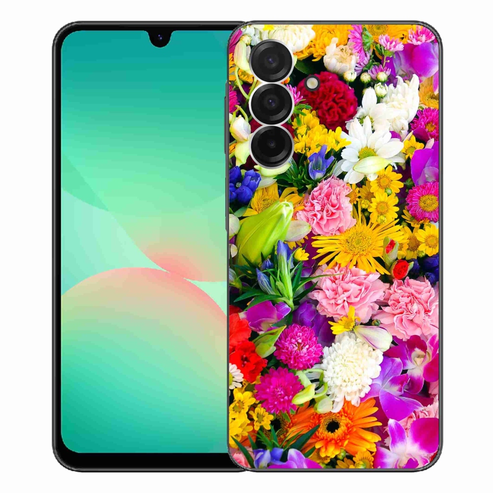 Gél borítás mmCase Samsung Galaxy A26 5G - virágok 12