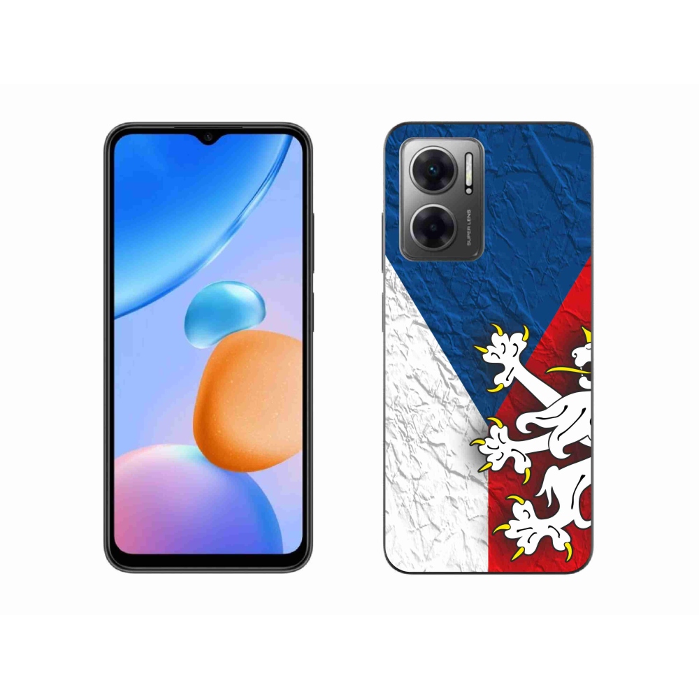 Gél borítás mmCase a Xiaomi Redmi 10 5G - cseh zászló 1