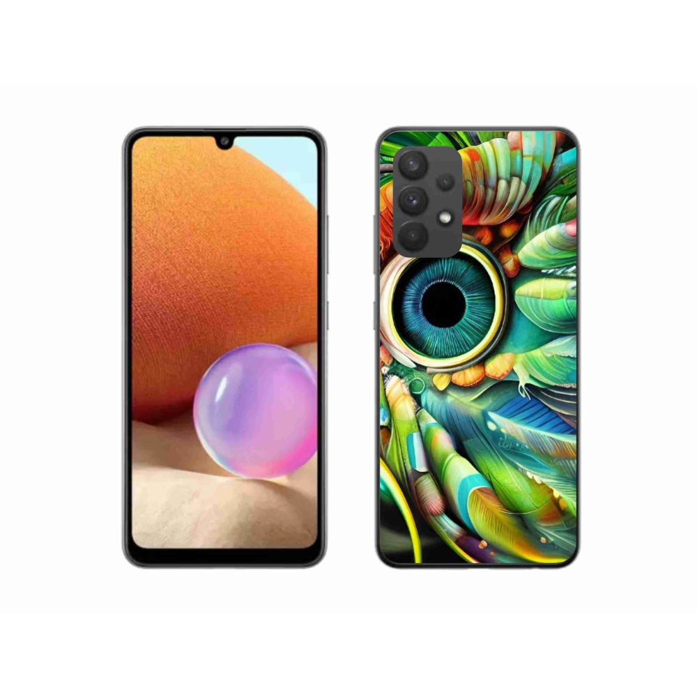 Gél borítás mmCase Samsung Galaxy A32 4G - absztrakt motívum 18